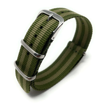 Classic Military Style Strap -Olive Green and Khaki